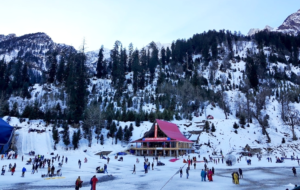 Solang Valley Manali in winter - Sparsh resort